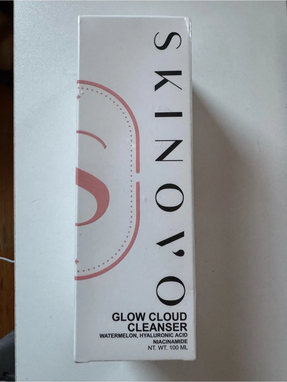 Skinovo GLOW CLOUD Cleanser 100 ml – Gentle Foaming Facial Cleanser